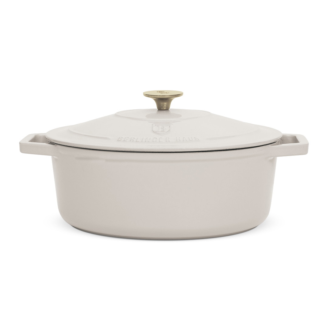 Ketaus kepimo indas BERLINGERHAUS SAHARA, kreminės sp., ø32 cm, 5,56 L-1