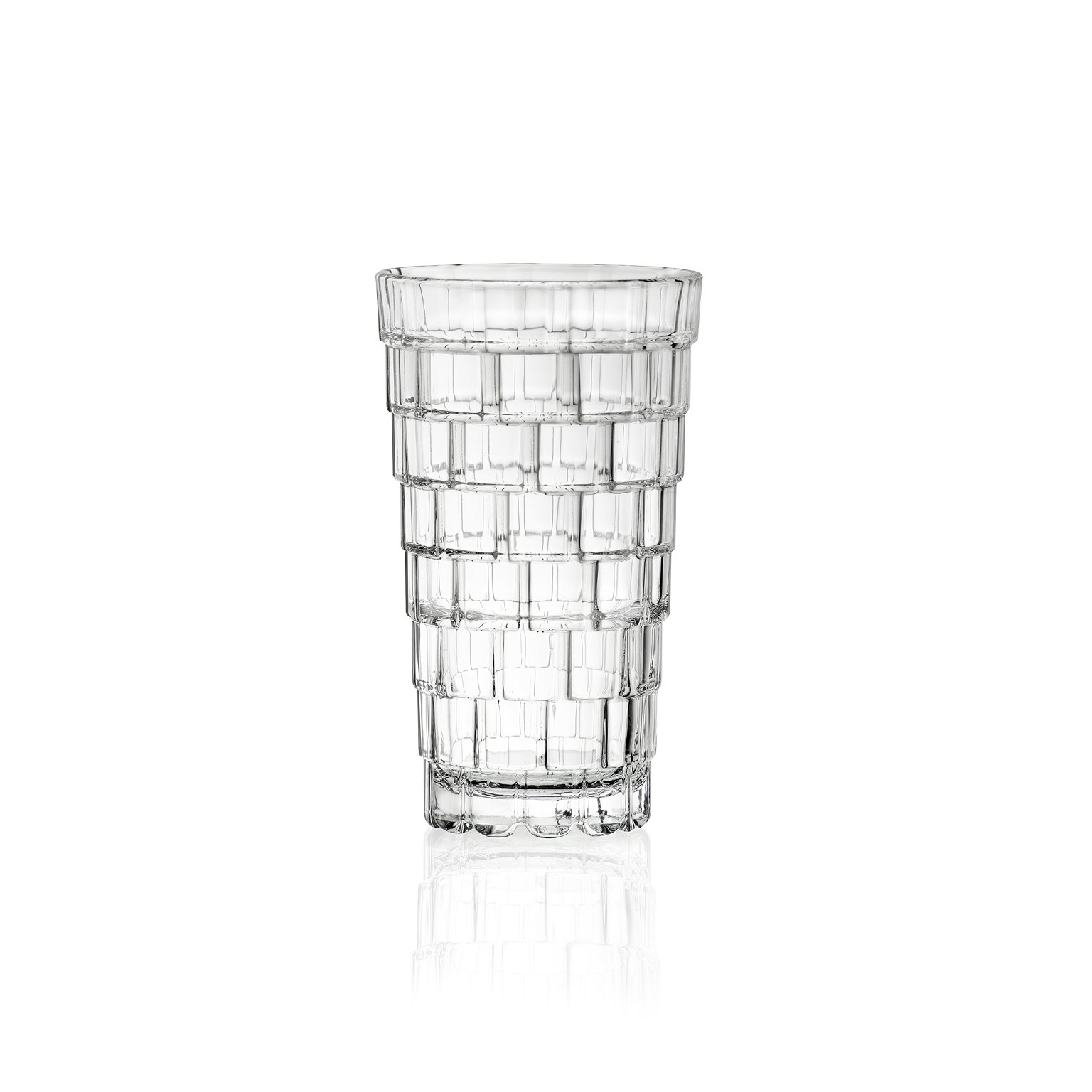 Krištolinės stiklinės RCR Stack Tumbler, 390 ml, 6 vnt