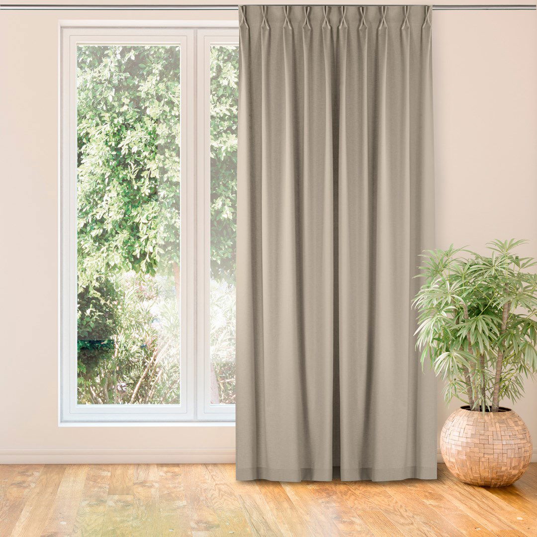 Naktinė užuolaida CARMENA  BEIGE FLEX, 150x300 cm - 2