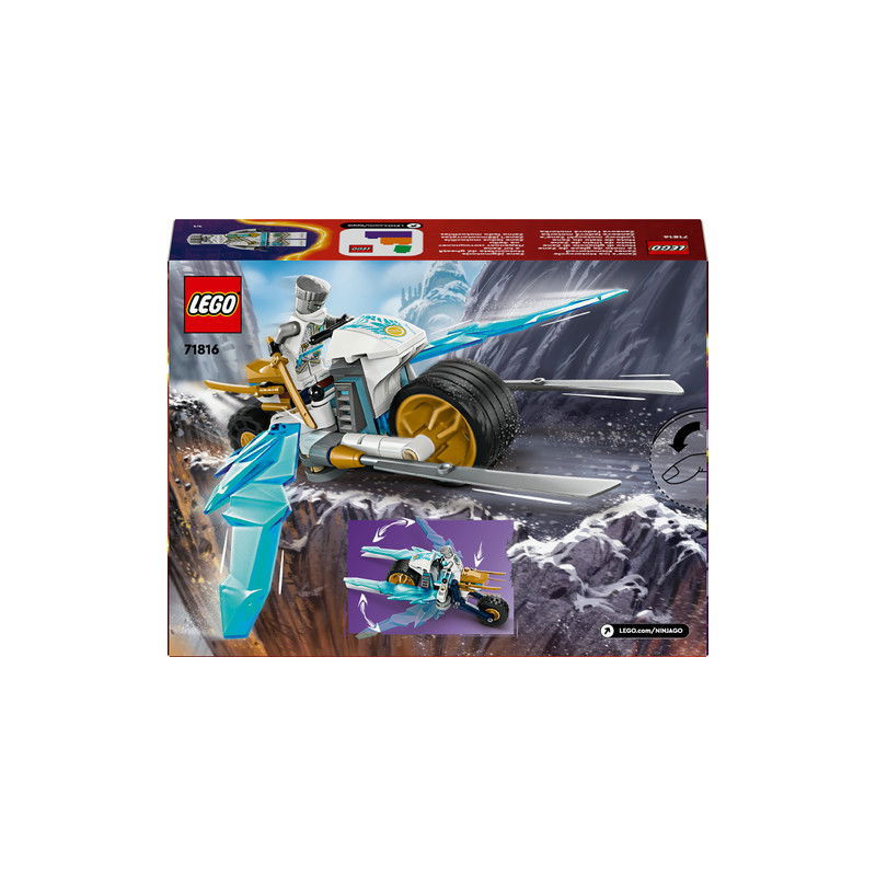 Konstruktorius LEGO® NINJAGO ZANE'S ICE MOTORCYCLE, 71816 - 2