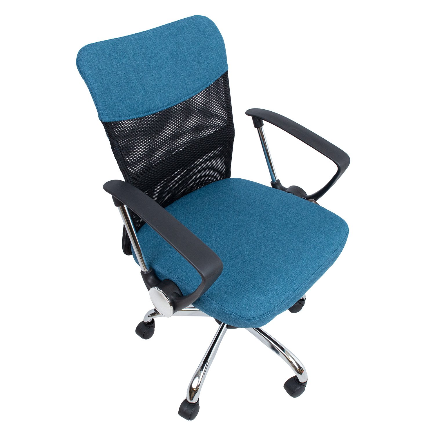 Biuro kėdė DARIUS, 57x57xH93-103 cm, mėlyna - 5