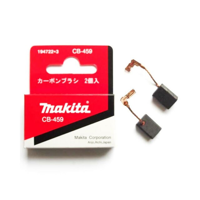 Angliniai šepetėliai MAKITA CB-459, 2 vnt.-0