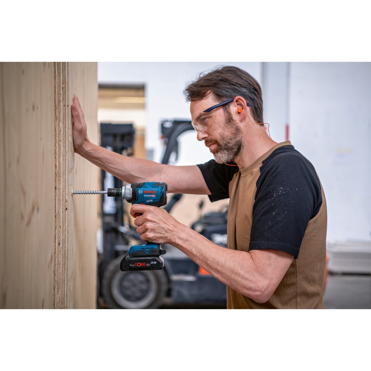 Akumuliatorinis smūginis veržliasūkis BOSCH PRO GDS 18V-330 HC solo (be akum.) - 6