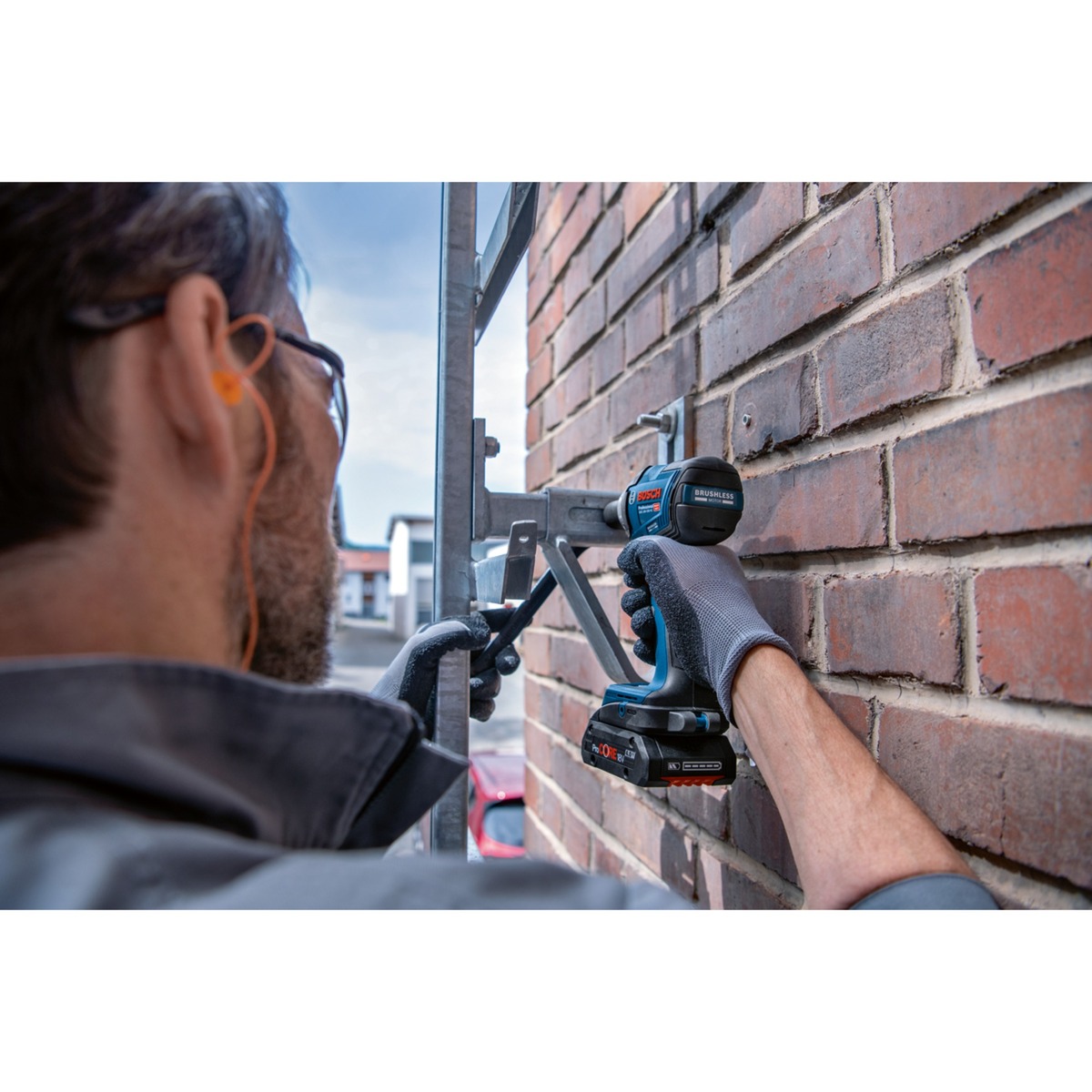 Akumuliatorinis smūginis veržliasūkis BOSCH PRO GDS 18V-330 HC solo (be akum.) - 4