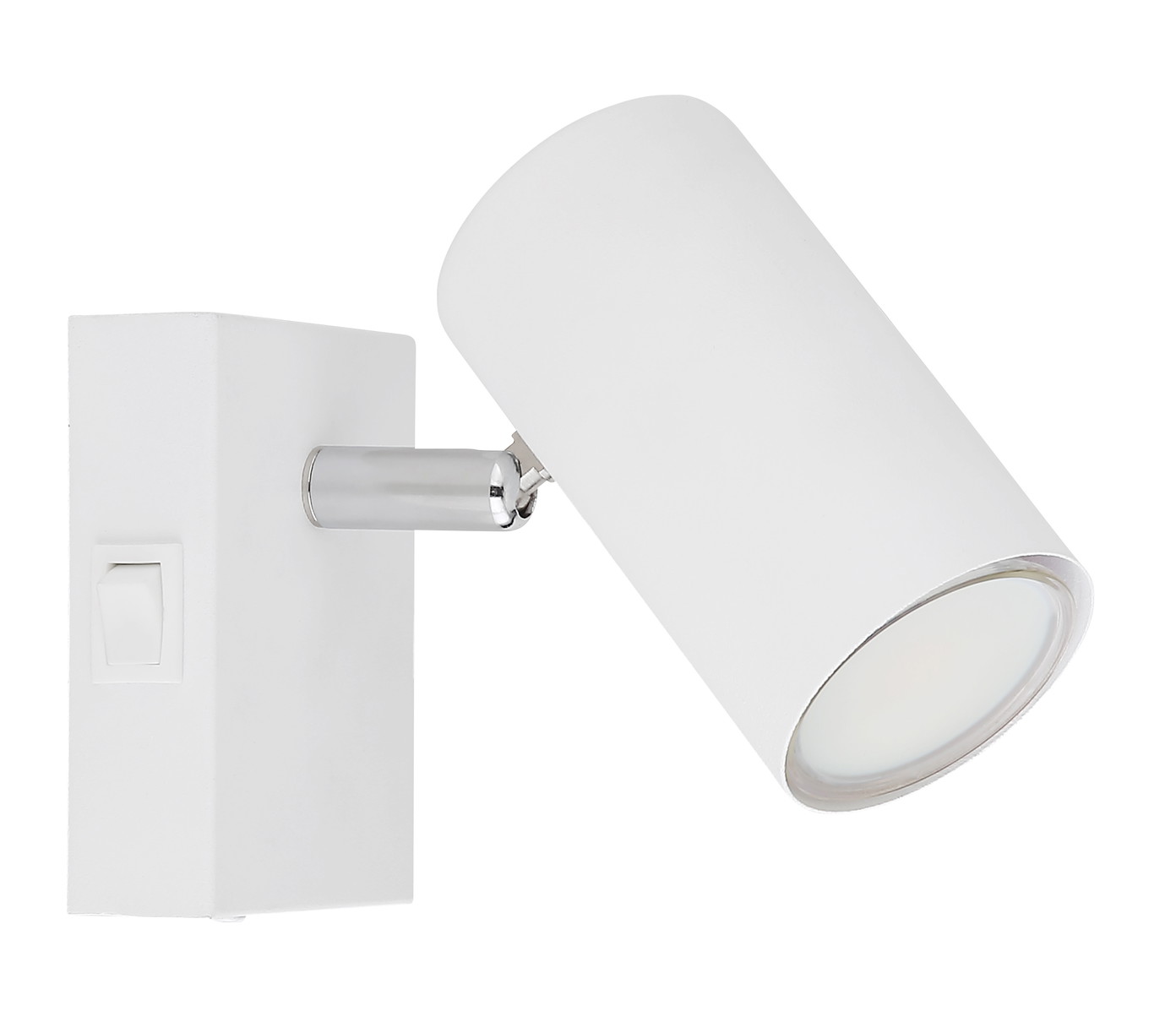 Taškinis šviestuvas GLOBO Robby, 1 x GU10, 25W, baltos sp., 7 x 10 x 12 cm-1
