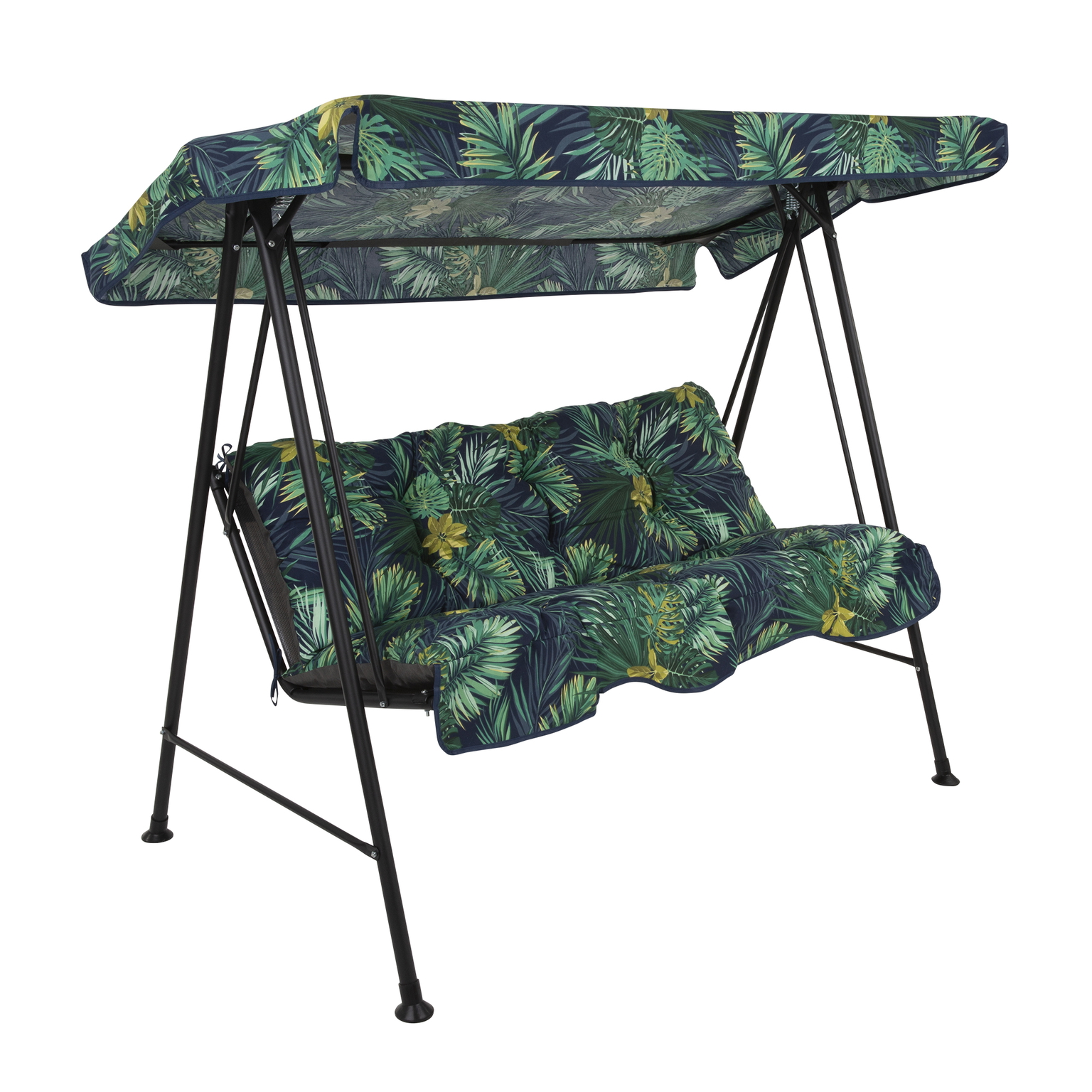 Sūpuoklė PATIO Tora Black Edition G051-02IB, 175x95x140 cm-1