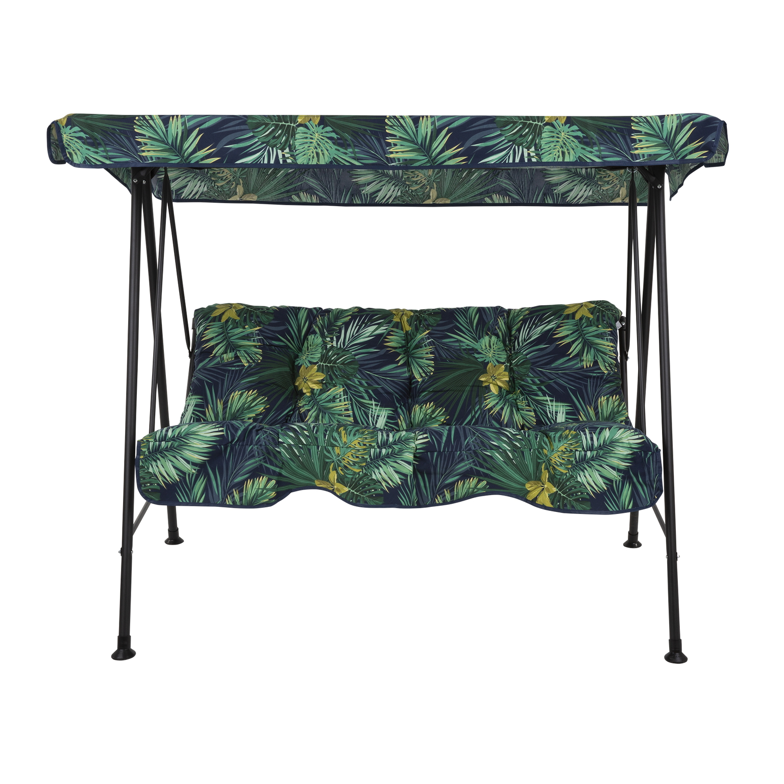 Sūpuoklė PATIO Tora Black Edition G051-02IB, 175x95x140 cm-0