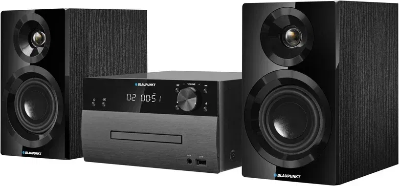 Muzikinis centras Blaupunkt MS50BT, 120 W, juoda-1