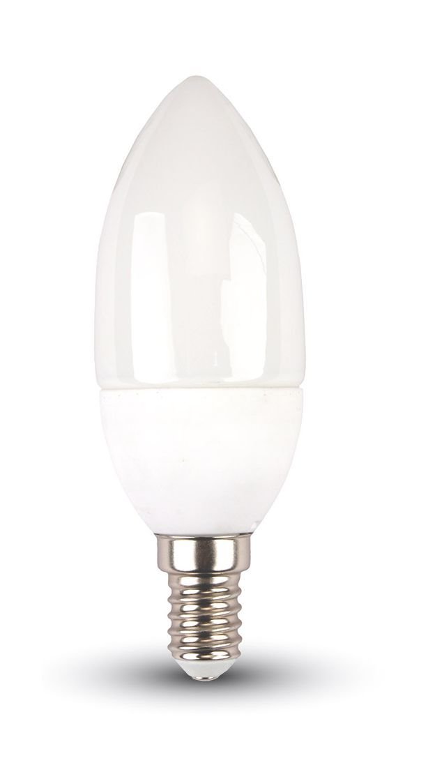 Šviesos diodų lemputė V-TAC, B35, 5,5 W, 470 lm, 3000K, E14