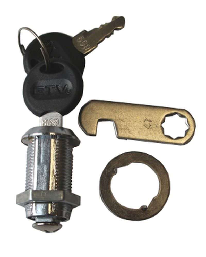 Pašto dėžutės spynelė su užkabinimo elementu, 30 mm-0