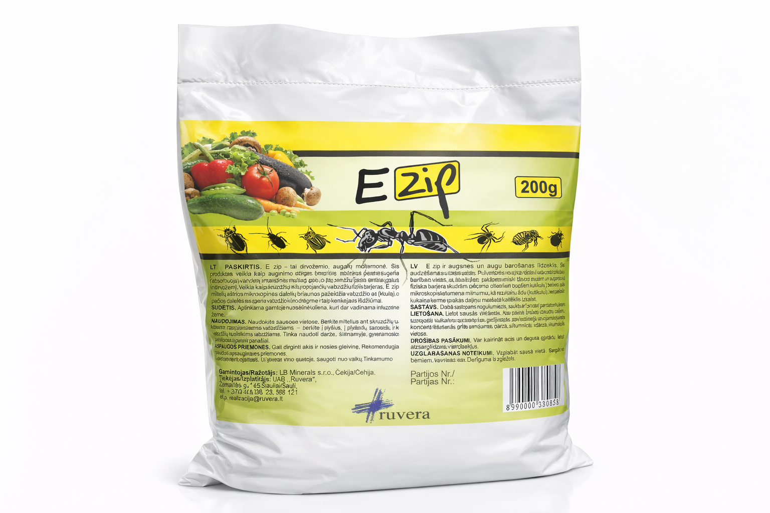 Skruzdžių naikinimo priemonė E ZIP, 200 g-0