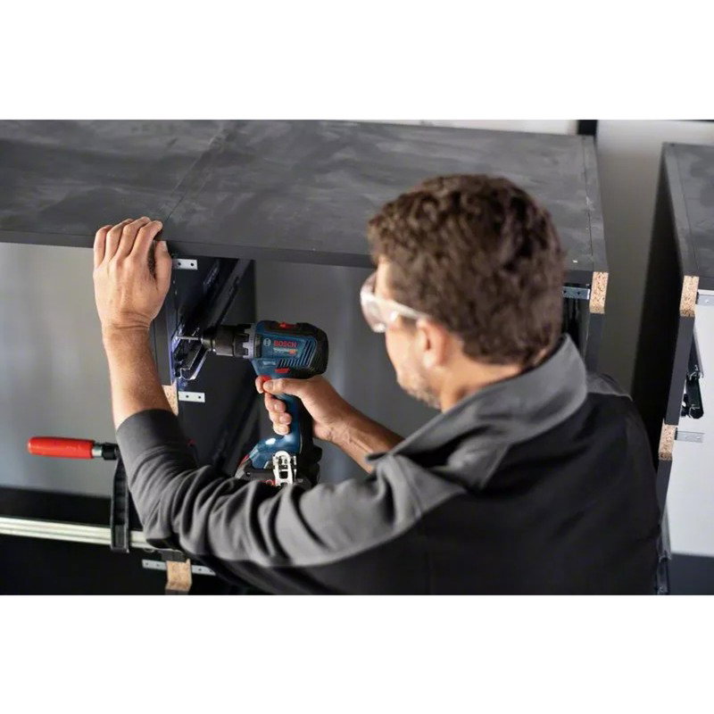 Akumuliatorinis gręžtuvas-suktuvas BOSCH PRO GSR 18V-55 (2x Li-Ion 4.0Ah, L-BOXX) - 3