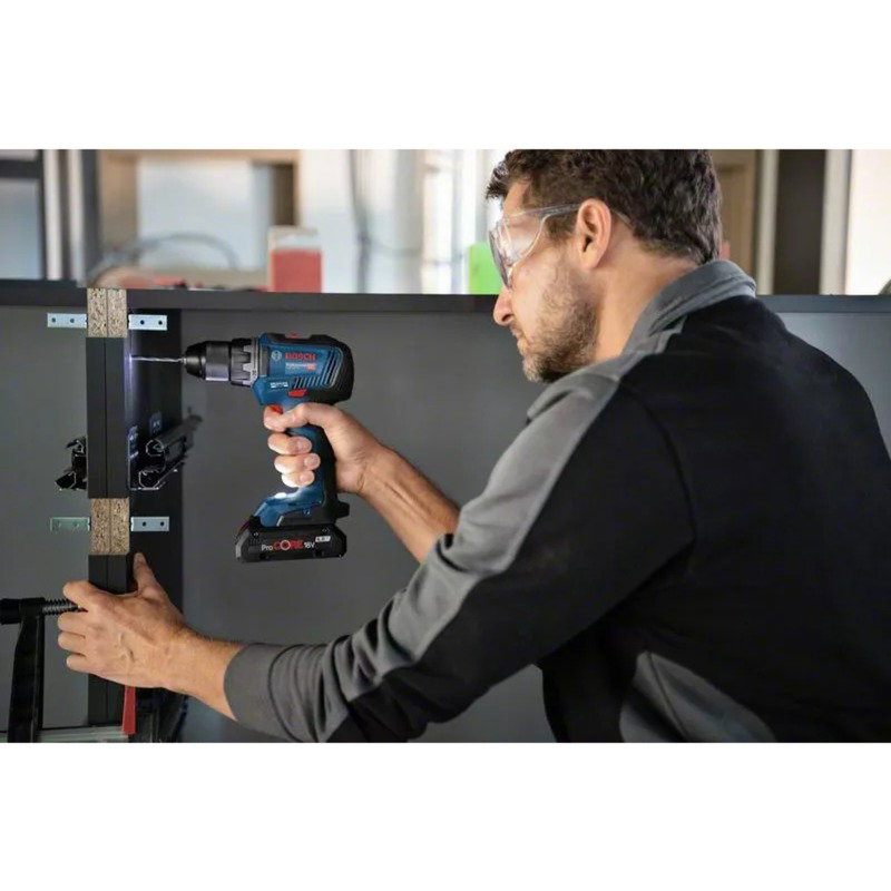 Akumuliatorinis gręžtuvas-suktuvas BOSCH PRO GSR 18V-55 (2x Li-Ion 4.0Ah, L-BOXX) - 4