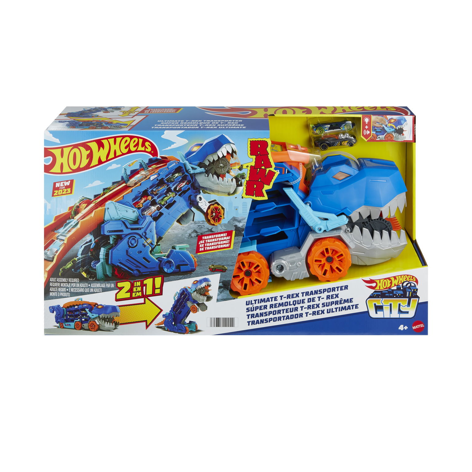 Hot Wheels rinkinys Transformeris T-Rex - 7
