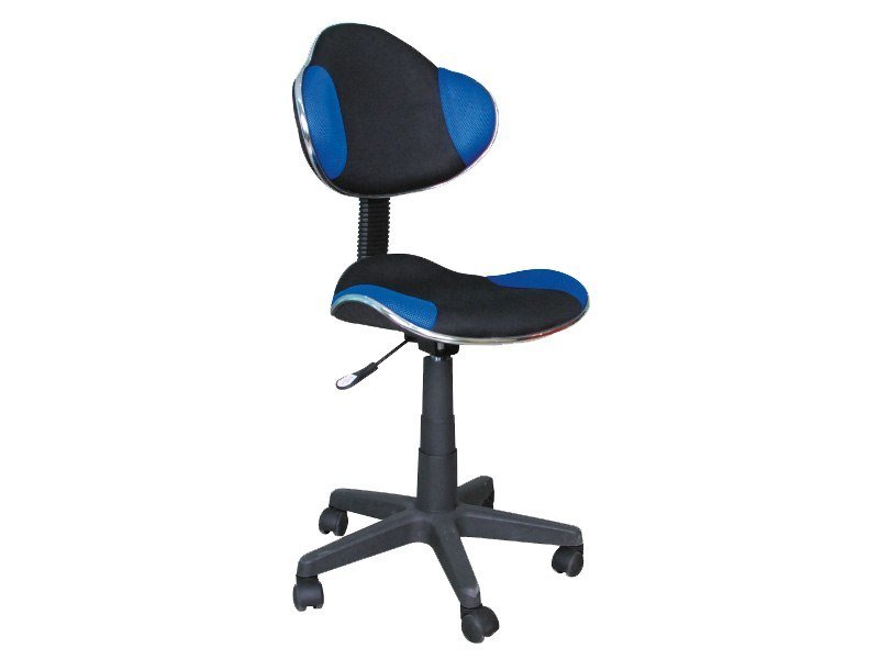 Biuro kėdė Q-G2, mėlyna/juoda - 1