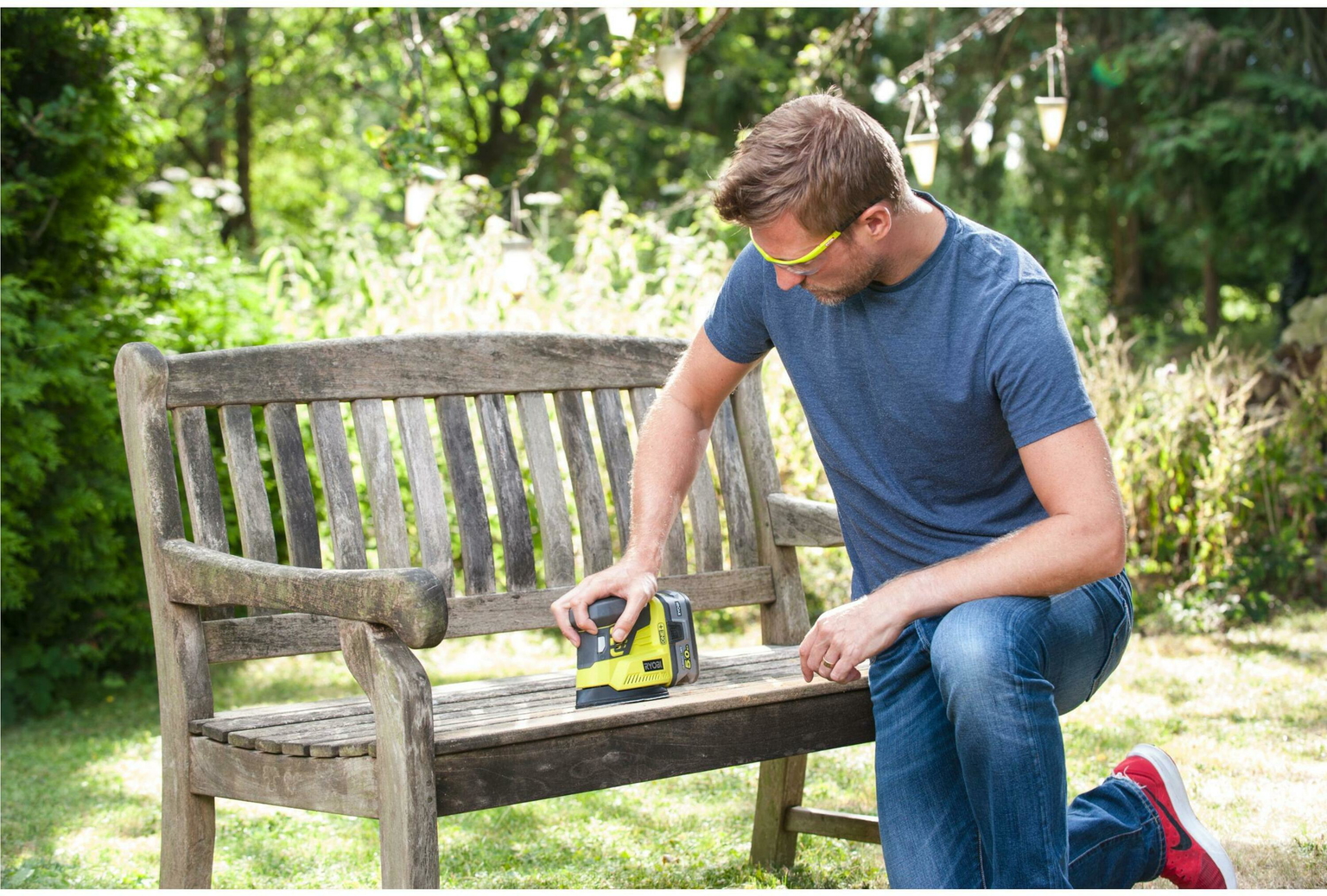 Akumuliatorinių įrankių komplektas RYOBI ONE+ R18CK4F-252S, 18 V, 2,0+5,0 Ah Li-ion - 4