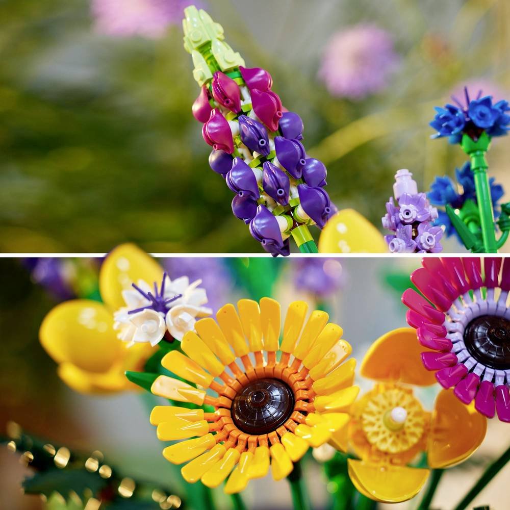 Konstruktorius LEGO Icons Wildflower Bouquet - 5