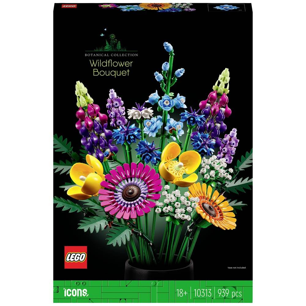 Konstruktorius LEGO Icons Wildflower Bouquet - 1