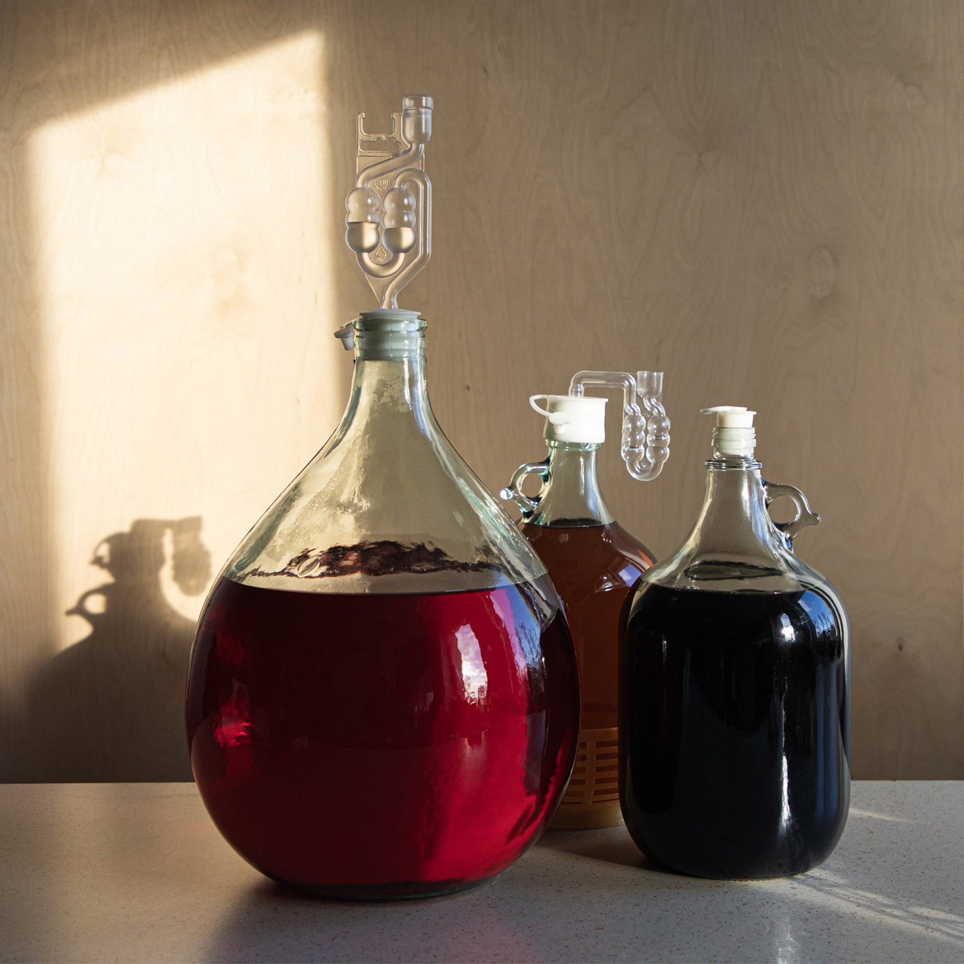 Fermentavimo kamštis buteliui siauru kaklu BROWIN, su uždarymo kamšteliu, 5 / 5,4 cm - 4