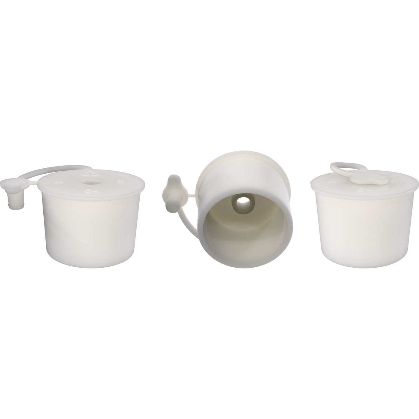 Fermentavimo kamštis buteliui siauru kaklu BROWIN, su uždarymo kamšteliu, 5 / 5,4 cm-0