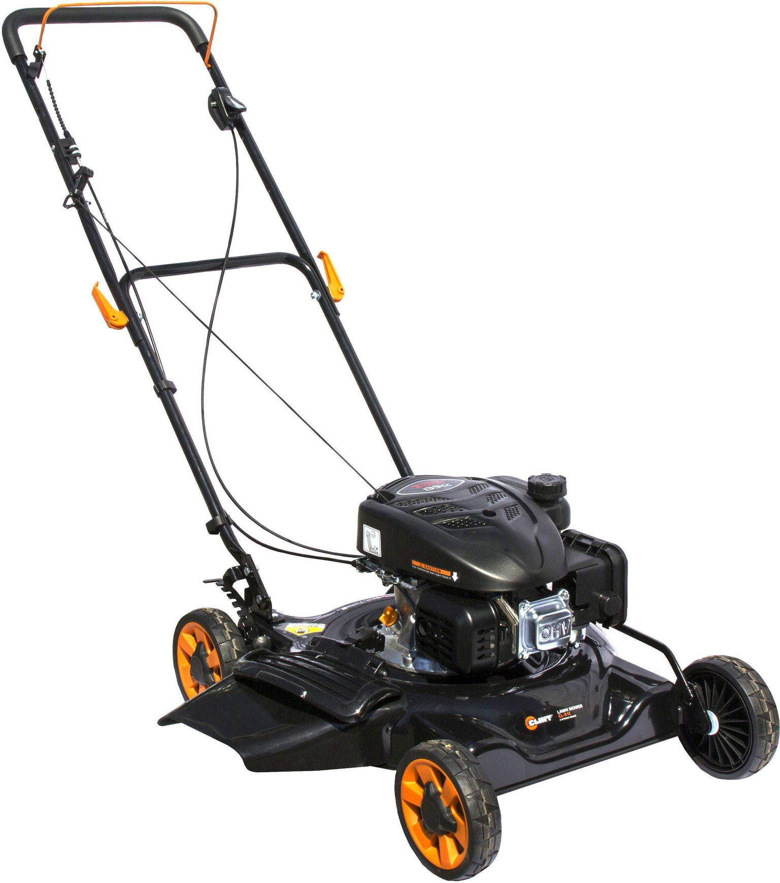 Benzininė vejapjovė CLINT CL-51C, 2500 W, 139 cm³, 51 cm-0