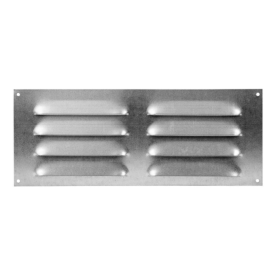 Metalinės ventiliacijos grotelės MR26105Zn, 260 x 105 mm, cinkuotos