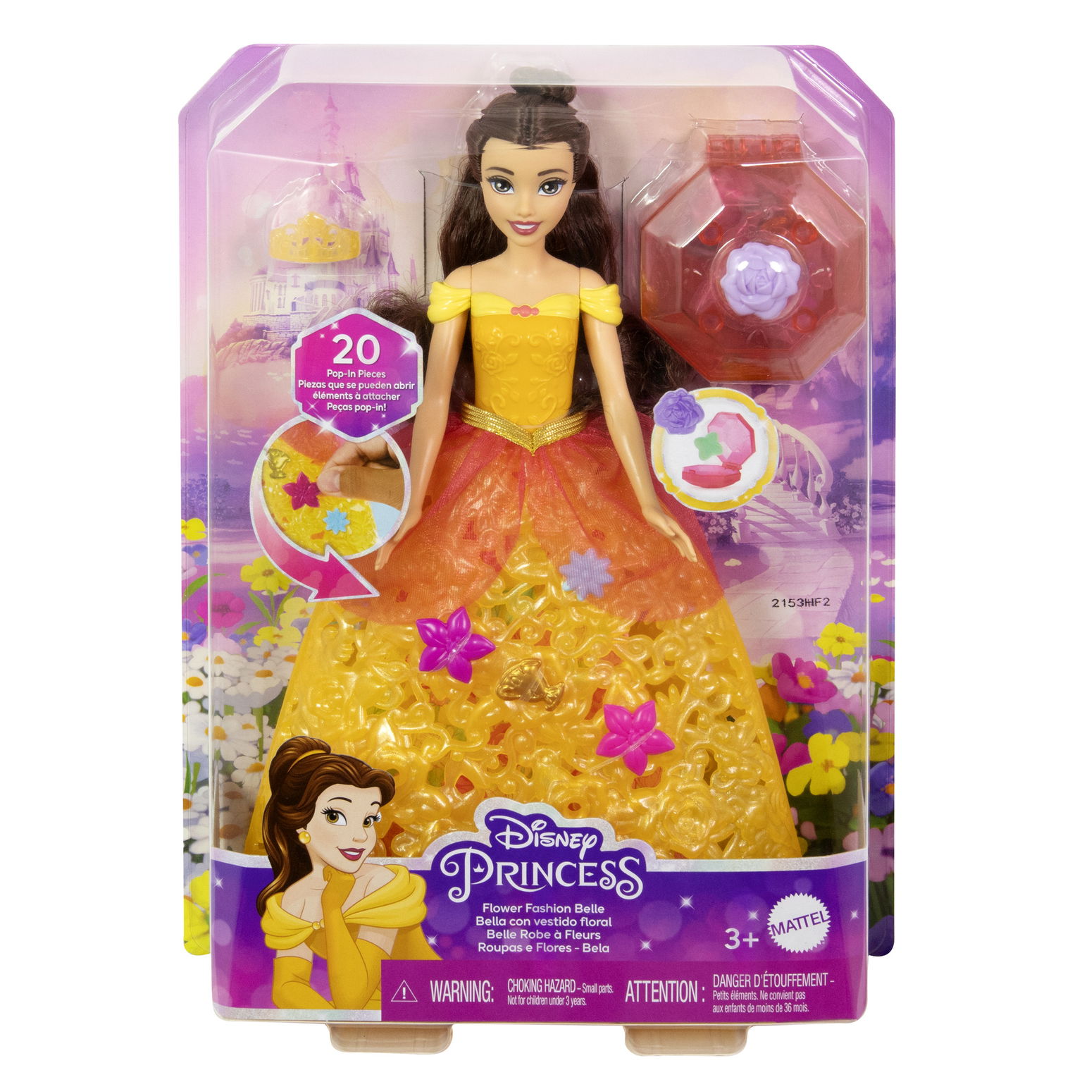 Lėlė madingoji Disney Princess Gražuolė - 8