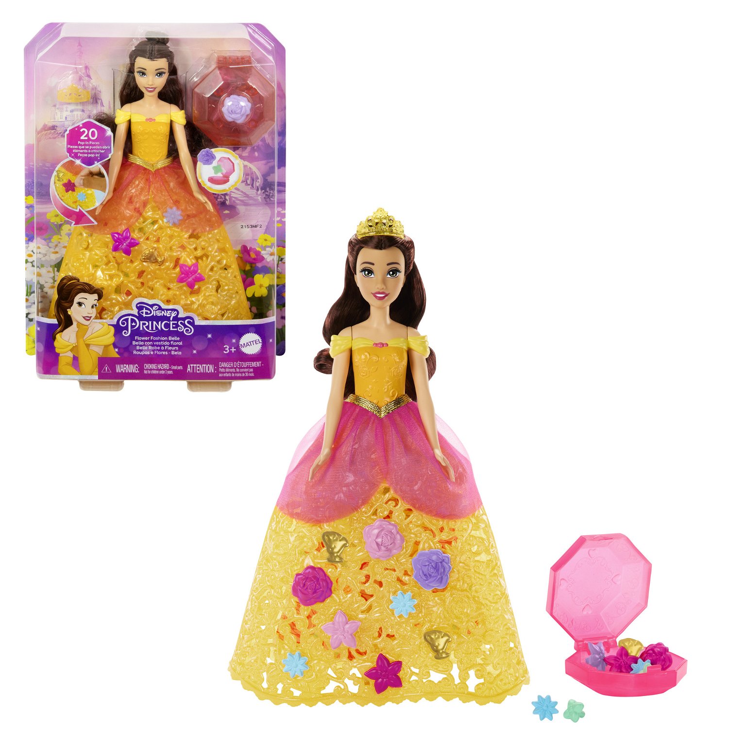 Lėlė madingoji Disney Princess Gražuolė