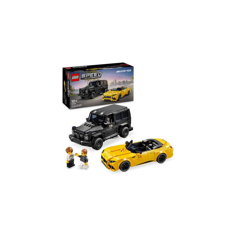 Konstruktorius LEGO SPEED CHAMPIONS MERCEDES-AMG G 63 & MERCEDES AMG PROJECT ONE - 3