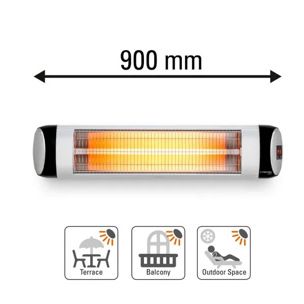 Kvarcinis infraraudonųjų spindulių šildytuvas Trotec IR 2570 S 06-00409 - 3