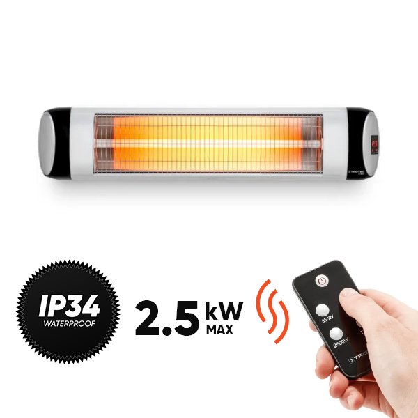 Kvarcinis infraraudonųjų spindulių šildytuvas Trotec IR 2570 S 06-00409-0