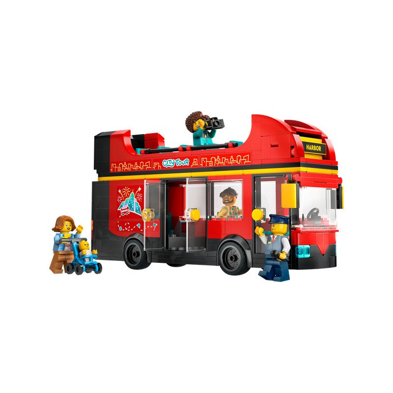 Konstruktorius LEGO CITY RED DOUBLE-DECKER SIGHTSEEING BUS - 4
