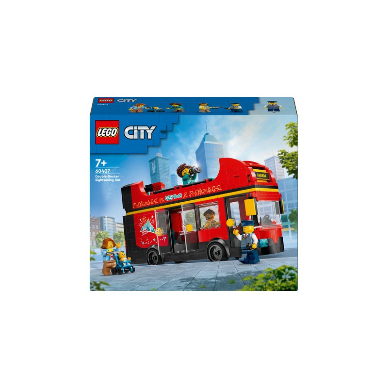 Konstruktorius LEGO CITY RED DOUBLE-DECKER SIGHTSEEING BUS-0