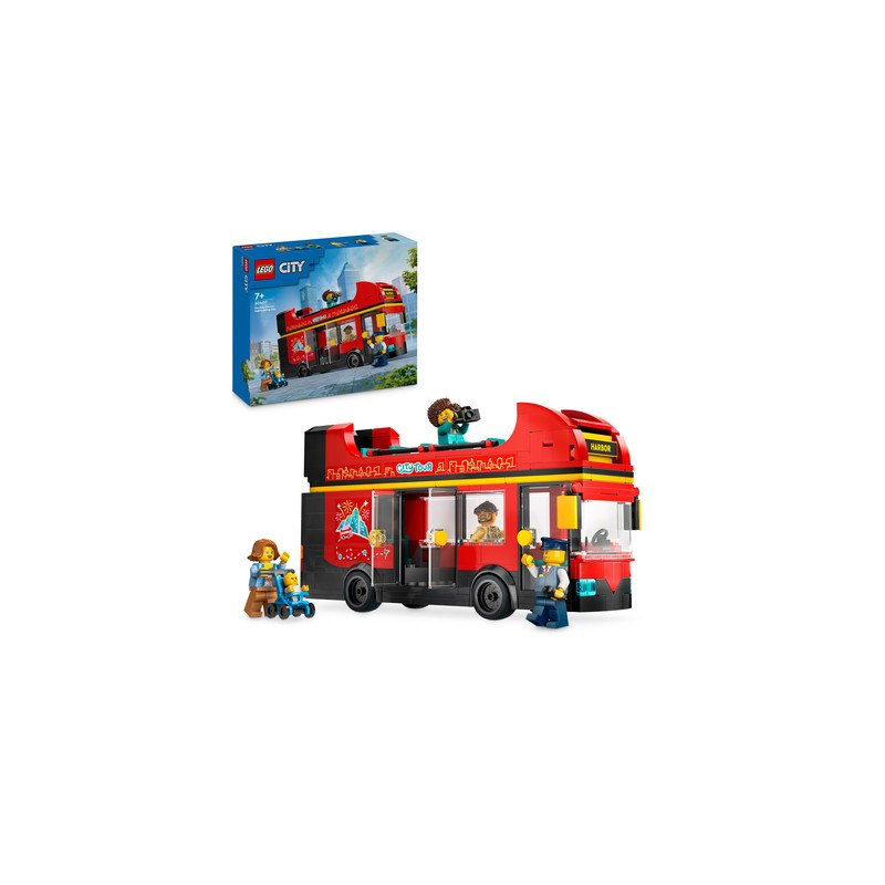 Konstruktorius LEGO CITY RED DOUBLE-DECKER SIGHTSEEING BUS-2
