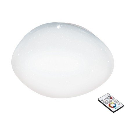 Plafoninis LED šviestuvas EGLO SILERAS CHRYSTAL EFFECT, 34 W - 1