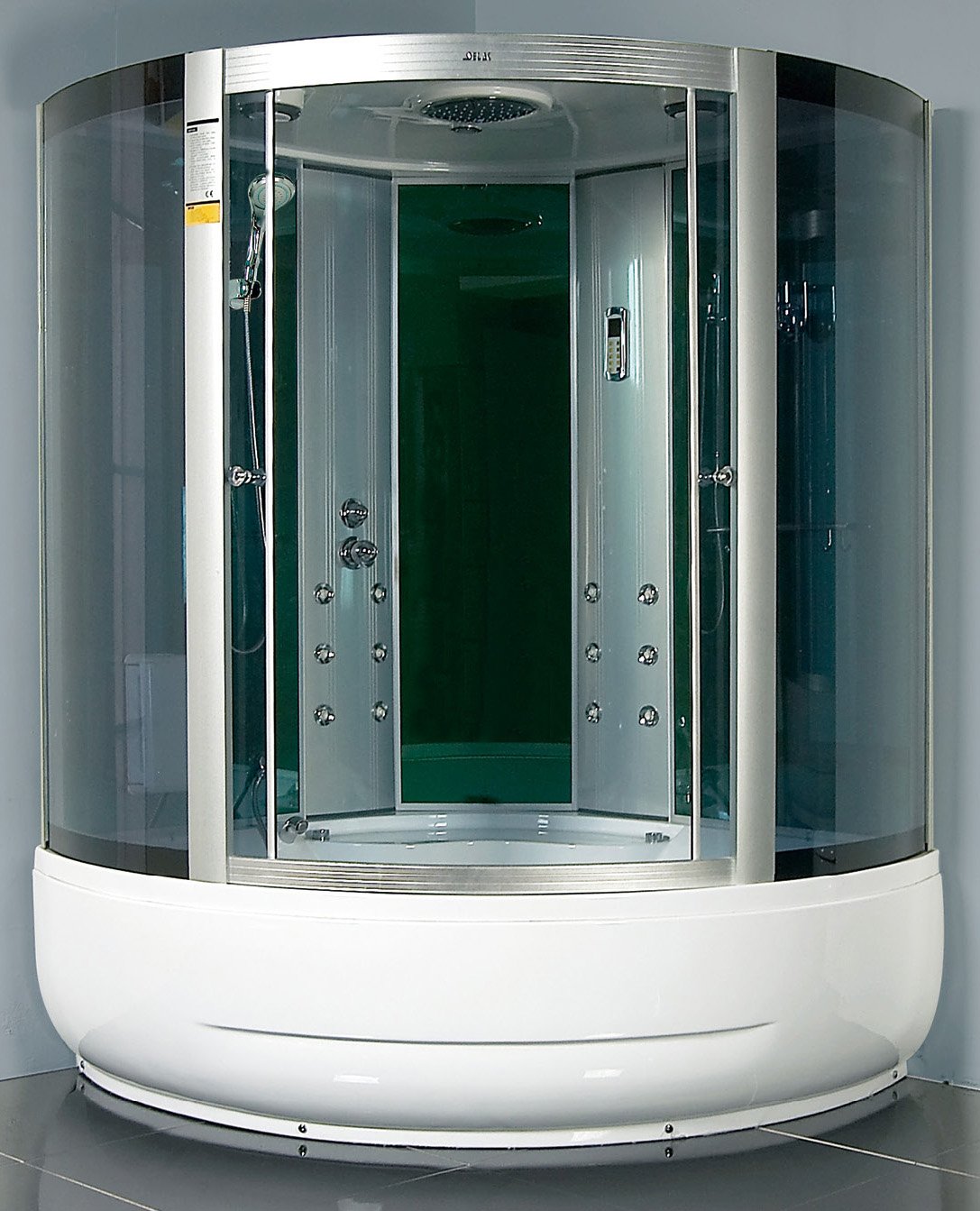 Masažinė dušo kabina SO40-3MS, 1350 x 1350 x 2150 mm