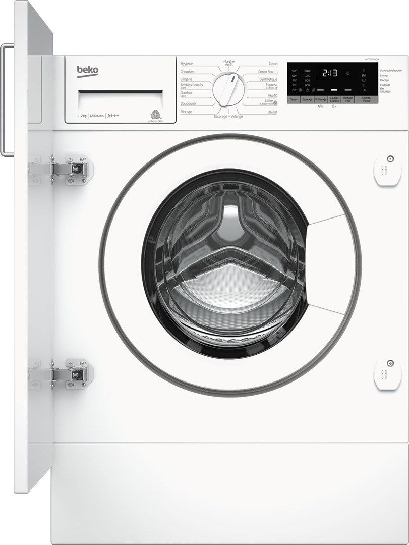 Skalbimo mašina Beko WITC7612B0W-0