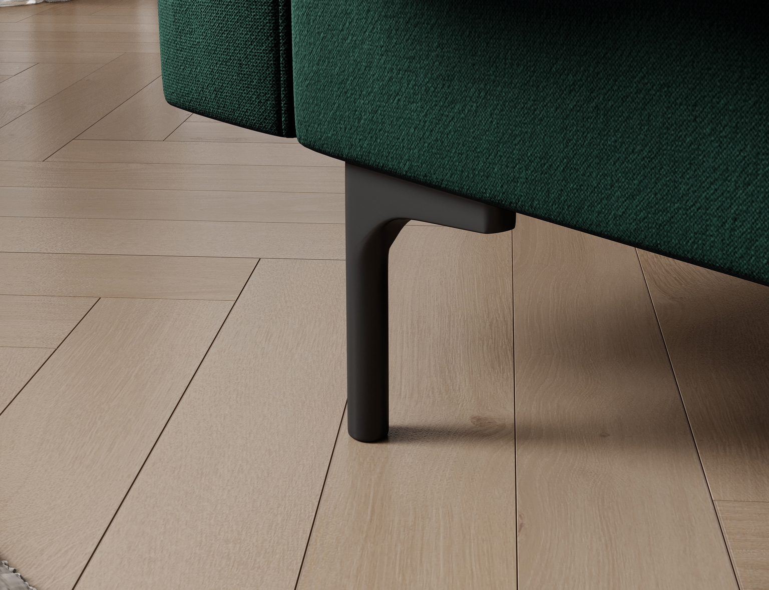 Sofa-lova Roneyy, žalia sp., 212 x 89 cm x 86 cm - 7