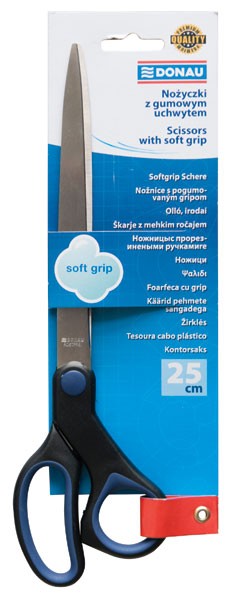 Žirklės SOFT GRIP, 25 cm-0