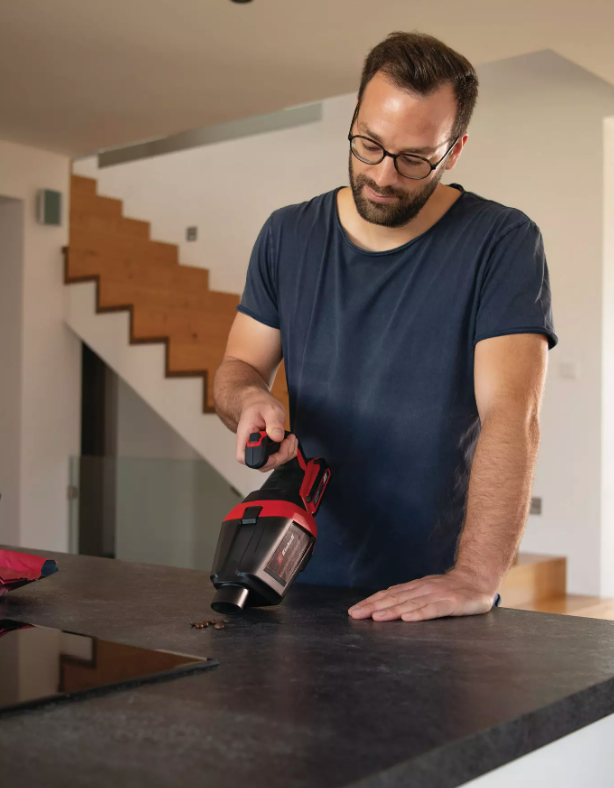Akumuliatorinis dulkių siurblys EINHELL TE-HV 18/06 Li-Solo, 18 V, 72 mbar, 0,6 l, be akumuliator. - 4