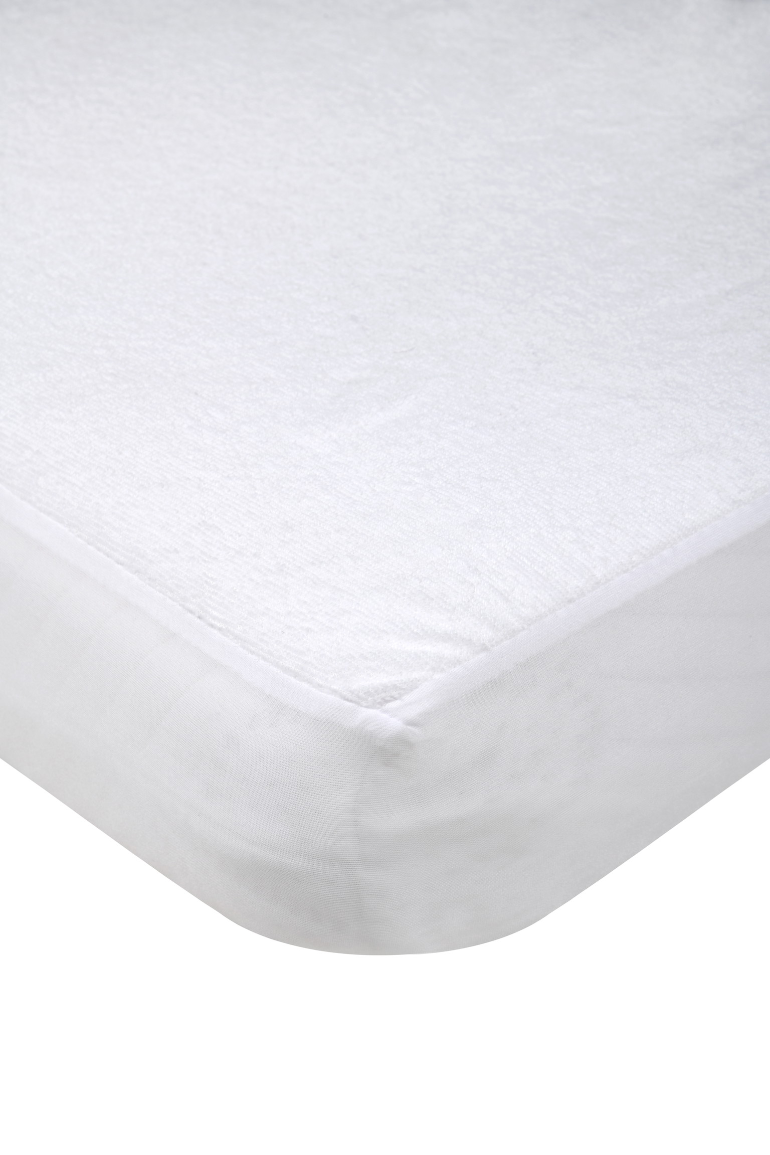 Čiužinį apsaugantis užvalkalas STOF CARLYN BLANC, 60 x 120 cm, 100% medvilnės - 1