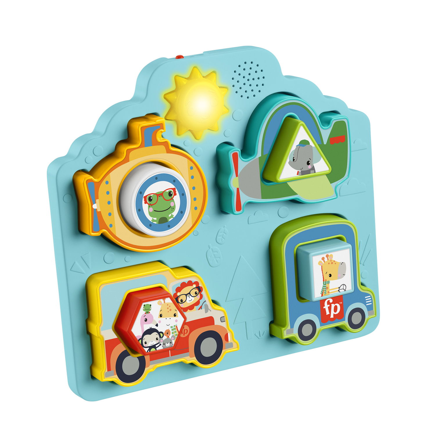 Lormelių rūšiuoklė Fisher-Price Mašinėlės-2