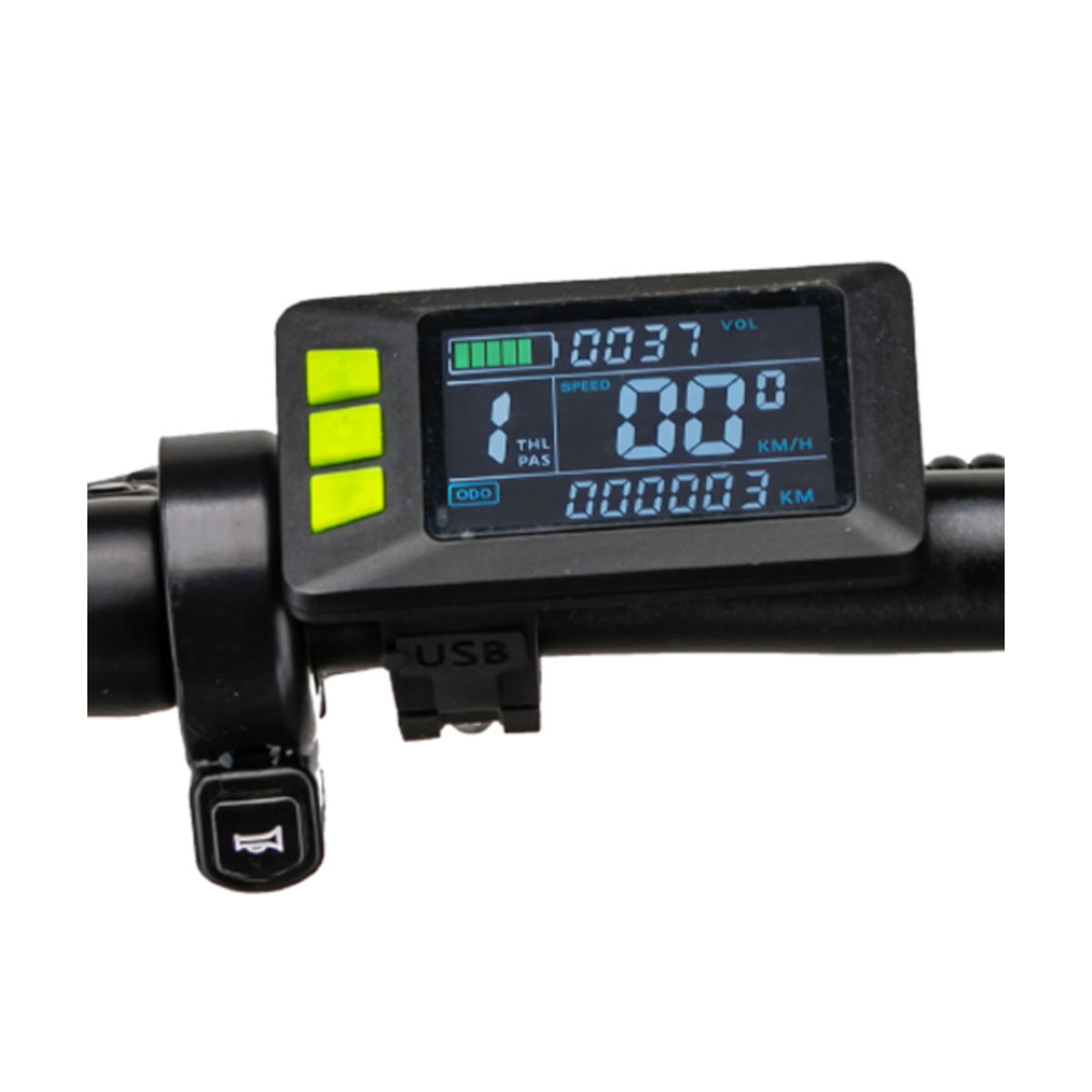 Elektrinis dviratis RKS 20 RSIII Pro, juodas matinis - 5