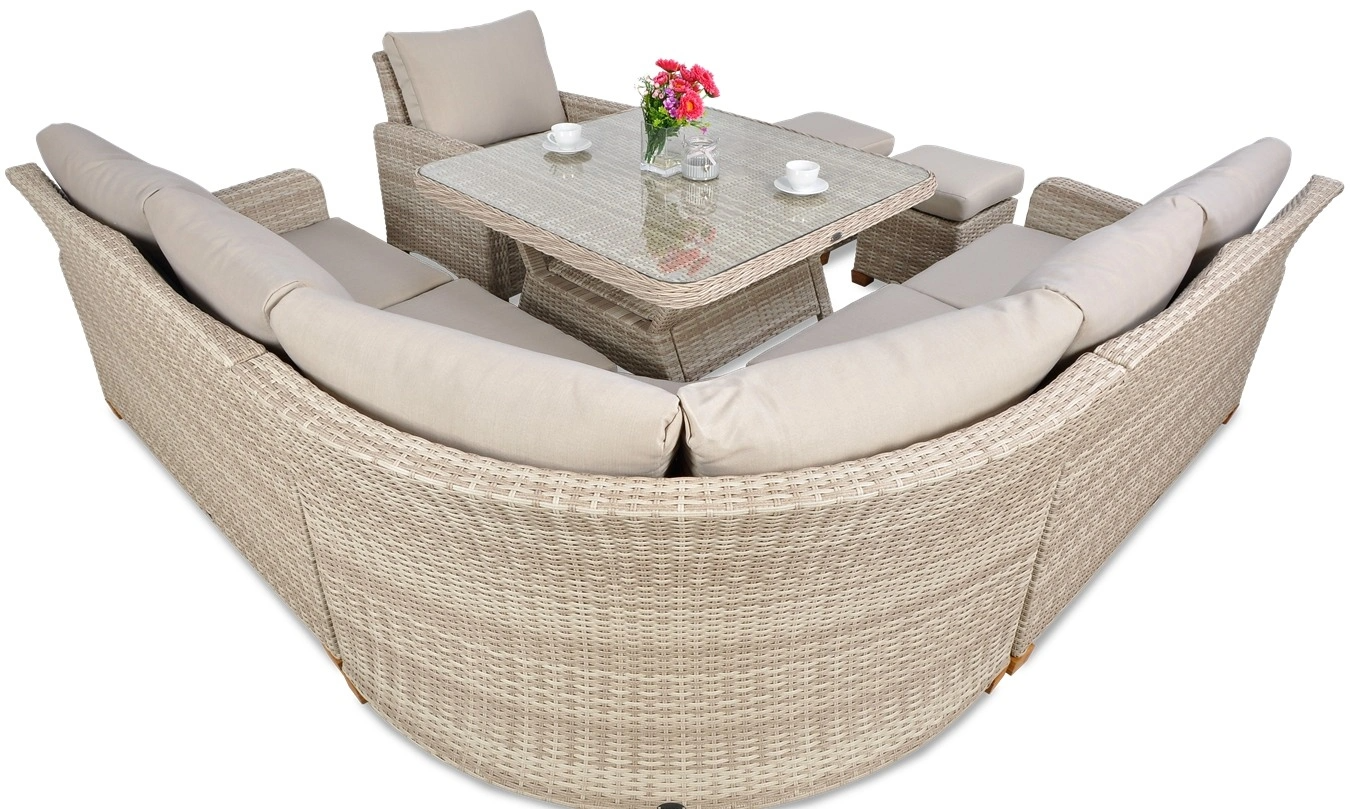 Lauko baldų komplektas TOLEDO DINING, Beige - 5