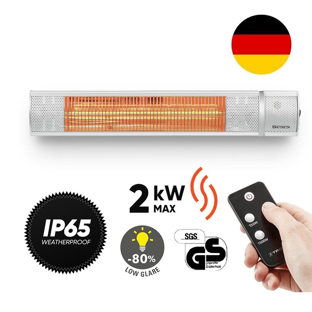 Halogeninis infraraudonųjų spindulių šildytuvas Trotec IR 2050 06-00376-0