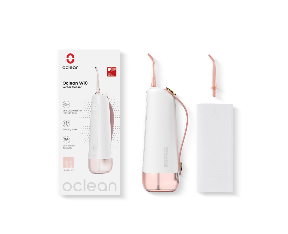 Irigatorius OCLEAN W10, rožinės spalvos - 3