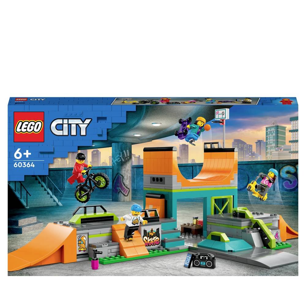 Konstruktorius LEGO City Street Skate Park