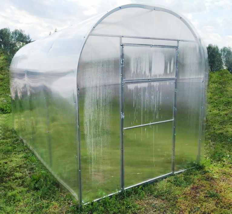 Šiltnamis ŪKIS, 2.10 x 5 m, 8 mm polikarbonato danga-0