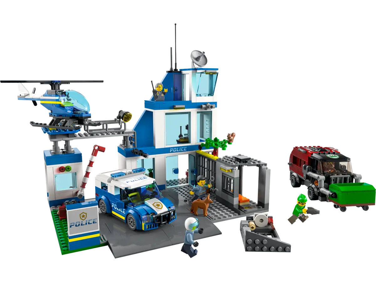 Konstruktorius LEGO CITY POLICE - POLICE STATION-0
