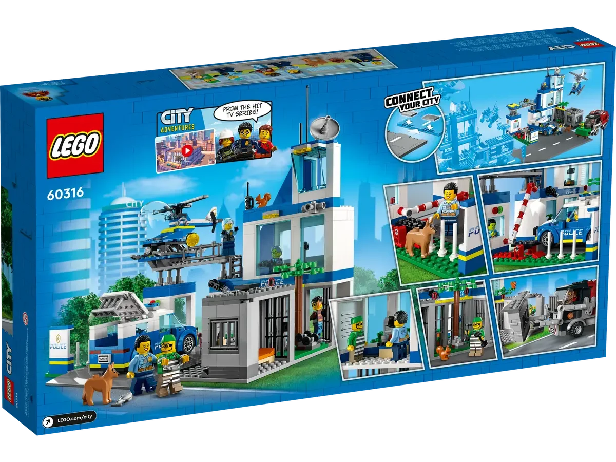 Konstruktorius LEGO CITY POLICE - POLICE STATION - 8